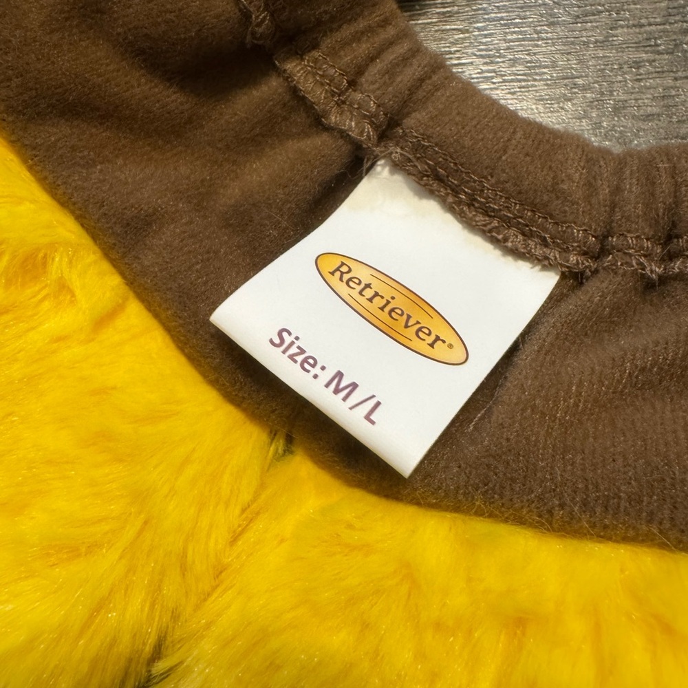Retriever Sunflower Pet Costume SZ M/L NWT - Picture 5 of 7
